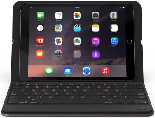 ZAGG Messenger Folio Keyboard Case iPad Air/Air 2/iPad 2017 Zwart afbeelding 4