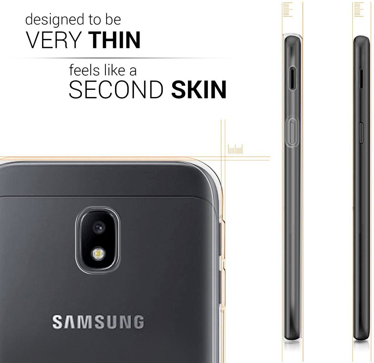 Samsung Galaxy J3 (2017) Transparant Hoesje afbeelding 8