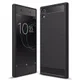 Sony Xperia XA1 Geborsteld TPU Hoesje Zwart afbeelding 1