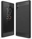 Sony Xperia XZ Geborsteld TPU Hoesje Zwart afbeelding 1
