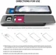Ringke Access Wallet Case Samsung Galaxy S8 Hoesje Gunmetal afbeelding 4
