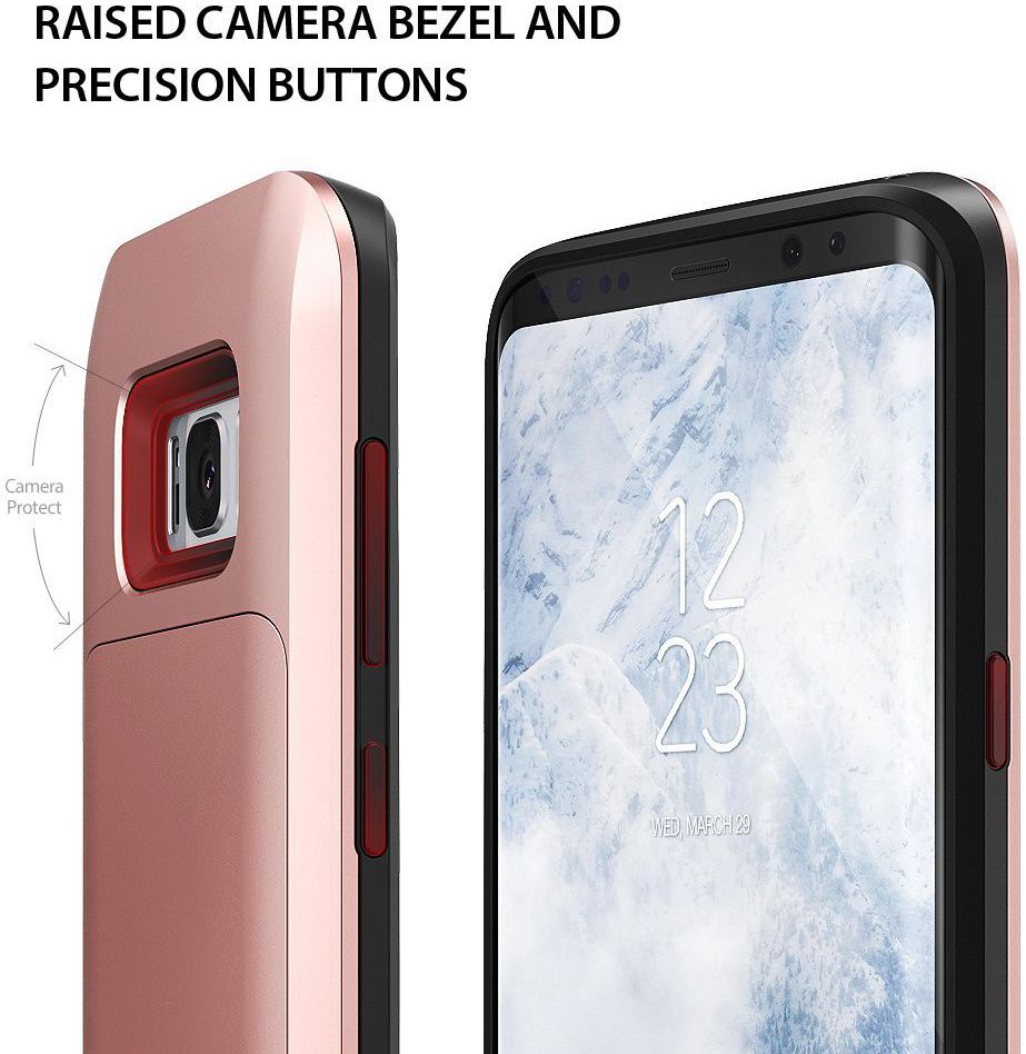 Ringke Access Wallet Case Samsung Galaxy S8 Hoesje Gunmetal afbeelding 8
