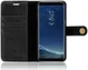 Samsung Galaxy S8 Echt Leren Portemonnee Hoesje Zwart afbeelding 7