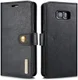 Samsung Galaxy S8 Echt Leren Portemonnee Hoesje Zwart afbeelding 3