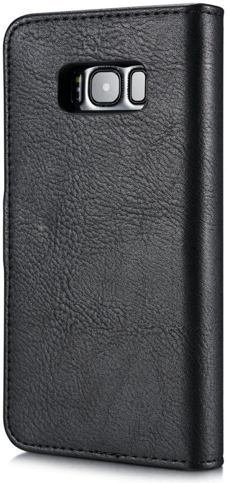 Samsung Galaxy S8 Echt Leren Portemonnee Hoesje Zwart afbeelding 12