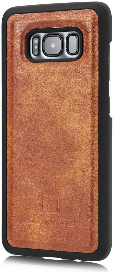 Samsung Galaxy S8 Echt Leren Portemonnee Hoesje Bruin afbeelding 12