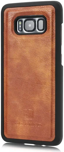 Samsung Galaxy S8 Echt Leren Portemonnee Hoesje Bruin afbeelding 12