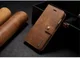 Apple iPhone 6/6S Echt Leren Portemonnee Hoesje Bruin afbeelding 9