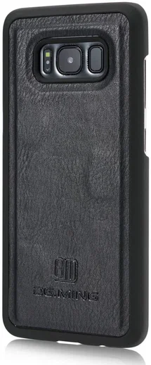 Samsung Galaxy S8 Plus Echt Leren Portemonnee Hoesje Zwart afbeelding 14