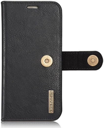 Samsung Galaxy S7 Echt Leren Portemonnee Hoesje Zwart afbeelding 5