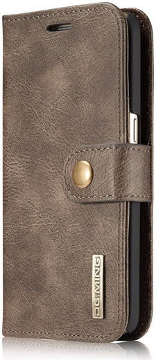 Samsung Galaxy S7 Echt Leren Portemonnee Hoesje Coffee afbeelding 6