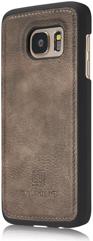 Samsung Galaxy S7 Echt Leren Portemonnee Hoesje Coffee afbeelding 8