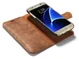 Samsung Galaxy S7 Echt Leren Portemonnee Hoesje Bruin afbeelding 2