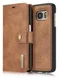 Samsung Galaxy S7 Echt Leren Portemonnee Hoesje Bruin afbeelding 4