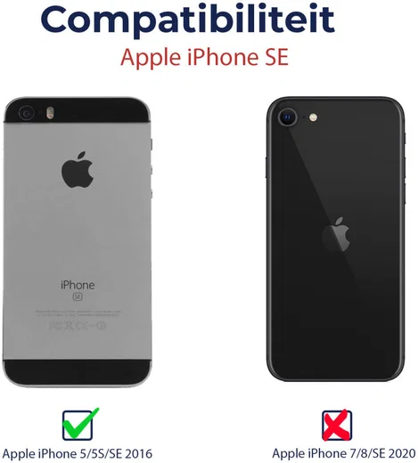 DG Ming Apple iPhone 5/5s/SE Echt Leren Portemonnee Hoesje Coffee afbeelding 2