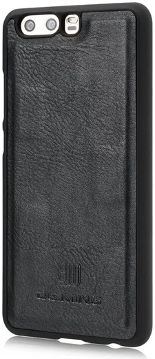 Huawei P10 Plus Echt Leren Portemonnee Hoesje Zwart afbeelding 13