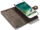 Apple iPhone SE (2020/2022)/7/8 Portemonnee Hoesje Echt Leer Coffee afbeelding 2