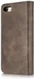 Apple iPhone SE (2020/2022)/7/8 Portemonnee Hoesje Echt Leer Coffee afbeelding 10
