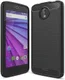 Motorola Moto C Plus Geborsteld TPU Hoesje Zwart afbeelding 1