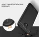 Motorola Moto C Plus Geborsteld TPU Hoesje Zwart afbeelding 4
