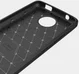 Motorola Moto C Plus Geborsteld TPU Hoesje Blauw afbeelding 6