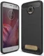 Motorola Moto Z2 Play Geborsteld TPU Hoesje Zwart afbeelding 1