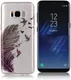 Samsung Galaxy S8 Plus TPU Back Cover Feathers afbeelding 1