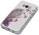Samsung Galaxy S8 Plus TPU Back Cover Feathers afbeelding 4
