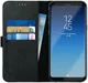 Rosso Deluxe Samsung Galaxy S8 Plus Hoesje Echt Leer Book Case Zwart afbeelding 1