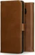 Rosso Deluxe Samsung Galaxy S8 Plus Hoesje Echt Leer Book Case Bruin afbeelding 6