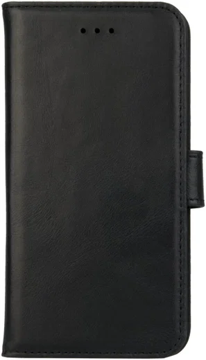 Rosso Deluxe Huawei P10 Lite Hoesje Echt Leer Pasjes Book Case Zwart afbeelding 12