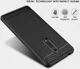 Nokia 5 Geborsteld TPU Hoesje Zwart afbeelding 6