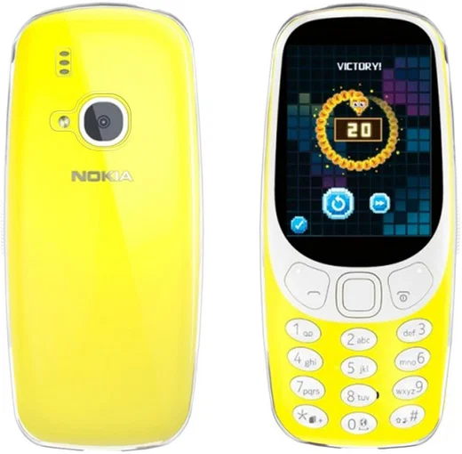 Nokia 3310 2017 Transparant Hoesje afbeelding 2