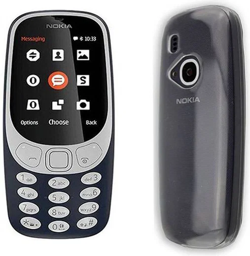 Nokia 3310 2017 Transparant Hoesje afbeelding 3