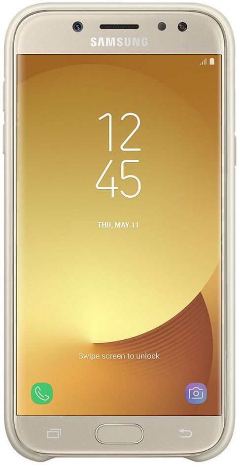 Samsung Dual Layer Cover Galaxy J5 (2017) Goud afbeelding 2