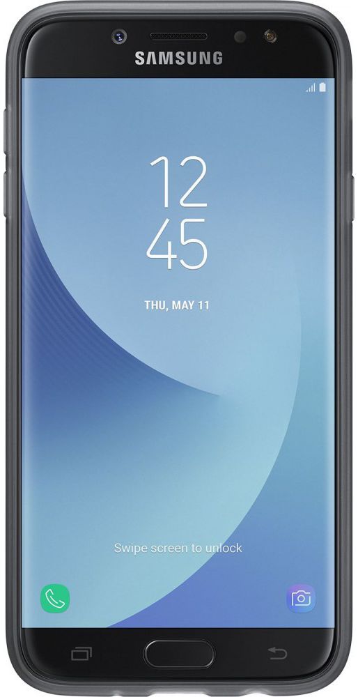 Samsung Jelly Cover Galaxy J7 (2017) Zwart afbeelding 3
