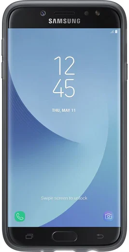 Samsung Jelly Cover Galaxy J7 (2017) Zwart afbeelding 3