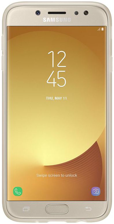 Samsung Jelly Cover Galaxy J7 (2017) Goud afbeelding 2