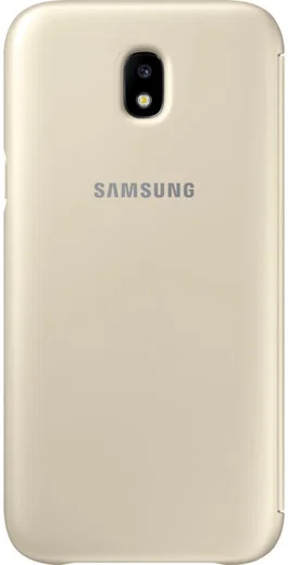 Samsung Galaxy J5 (2017) Wallet Case Goud afbeelding 3