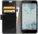 HTC U11 Portemonnee Hoesje Zwart afbeelding 1
