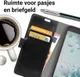 HTC U11 Portemonnee Hoesje Zwart afbeelding 2