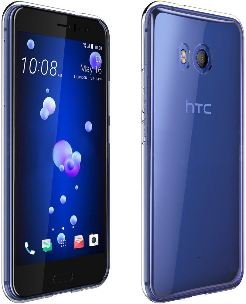HTC U11 Hoesje Dun TPU Transparant afbeelding 1