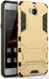 Huawei Y6 (2017) Hybride Kickstand Cover Goud afbeelding 1
