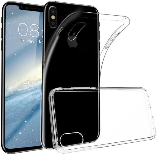 Apple iPhone X Transparant Hoesje afbeelding 5