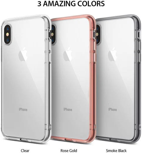 Ringke Fusion iPhone X Hoesje Doorzichtig Crystal View afbeelding 10