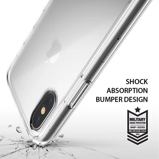 Ringke Fusion iPhone X Hoesje Doorzichtig Crystal View afbeelding 4