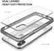 Ringke Fusion iPhone X Hoesje Doorzichtig Smoke Black afbeelding 2