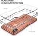 Ringke Fusion iPhone X Hoesje Doorzichtig Smoke Black afbeelding 7