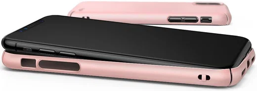 Ringke Slim Apple iPhone X Ultra Dun Hoesje Zwart afbeelding 8