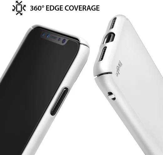 Ringke Slim Apple iPhone X Ultra Dun Hoesje Zwart afbeelding 10